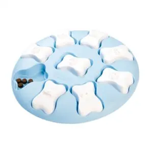 Nina Ottosson Puppy Smart blauw 28 x 28 x 4 cm – hondenspel niveau 1 - Afbeelding 1