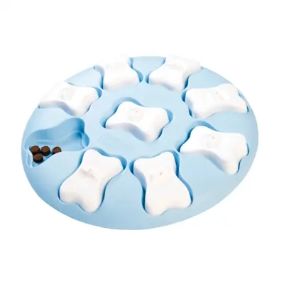 Nina Ottosson Puppy Smart blauw 28 x 28 x 4 cm – hondenspel niveau 1