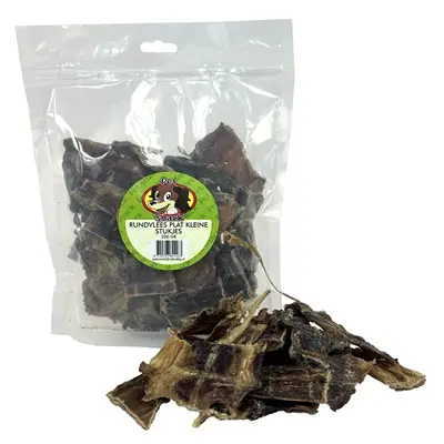 Petsnack rundvlees plat kleine stukjes 200 g – hondensnack