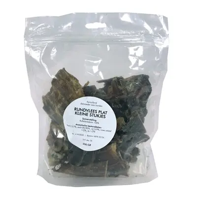 Petsnack rundvlees plat kleine stukjes 200 g – hondensnack - Afbeelding 5