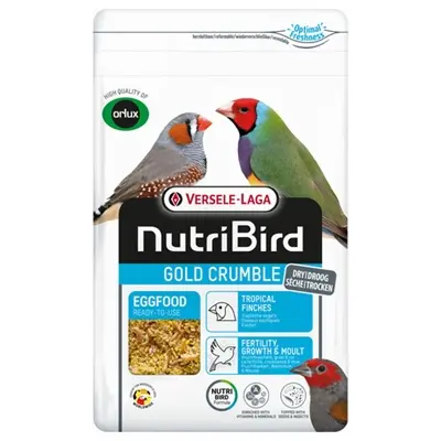 Nutribird Gold Crumble eivoer tropische vogels 1 kg – droog