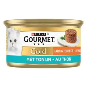 Gourmet Gold kattenvoer Hartig Torentje met tonijn 24 x 85 g - Afbeelding 4