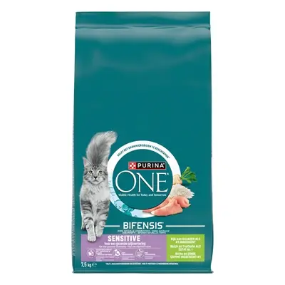 Purina ONE kattenvoer Sensitive Kalkoen/Rijst 7,5 kg