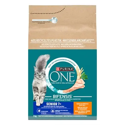 Purina ONE kattenvoer Senior Kip/Volkoren Granen 3 kg