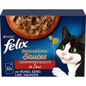 Felix kattenvoer Sensations Countryside Selectie in saus 4 x 12 x 85 g - Afbeelding 4