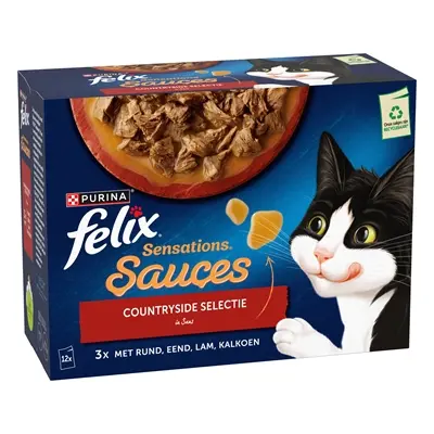 Felix kattenvoer Sensations Countryside Selectie in saus 4 x 12 x 85 g - Afbeelding 5