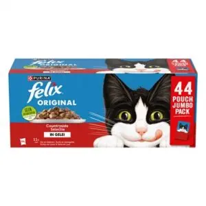 Felix kattenvoer Original Countryside Selectie in gelei 44 x 85 g - Afbeelding 1