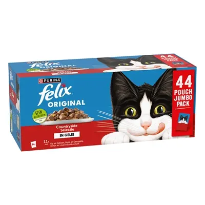 Felix kattenvoer Original Countryside Selectie in gelei 44 x 85 g