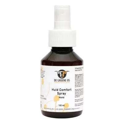 De Groene Os Huid Comfort Spray 100 ml – verkoelend, voor hond en paard