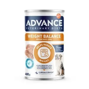 Advance Veterinary Diet hondenvoer Weight Balance Medium/Maxi 6 x 400 g - Afbeelding 4