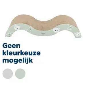 Trixie krabplank Golf Mimi saliegroen 50 x 23 x 9 cm – karton met catnip - Afbeelding 1