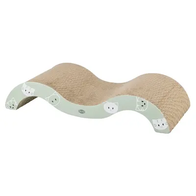 Trixie krabplank Golf Mimi saliegroen 50 x 23 x 9 cm – karton met catnip - Afbeelding 6