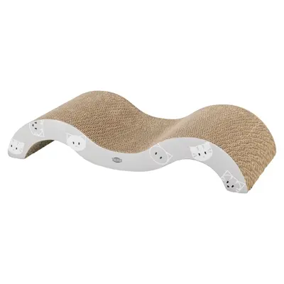 Trixie krabplank Golf Mimi saliegroen 50 x 23 x 9 cm – karton met catnip
