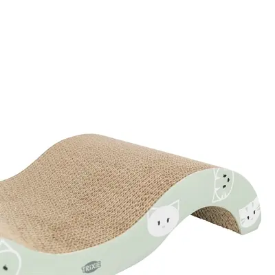 Trixie krabplank Golf Mimi saliegroen 50 x 23 x 9 cm – karton met catnip - Afbeelding 10