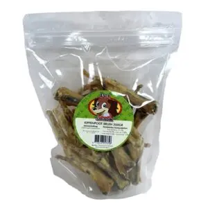 Petsnack kippenpoten bruin 200 g – gedroogde kauwsnack voor honden - Afbeelding 2