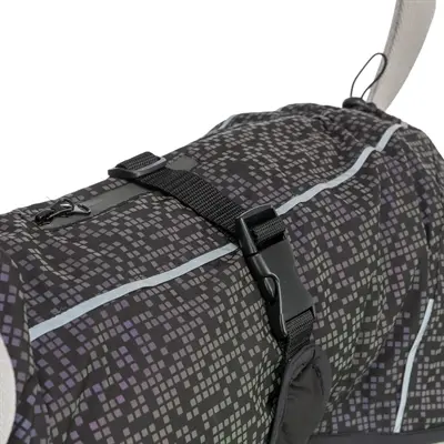 Trixie hondenjas Limoux Reflect zwart/grijs 40 cm – volledig reflecterend - Afbeelding 6