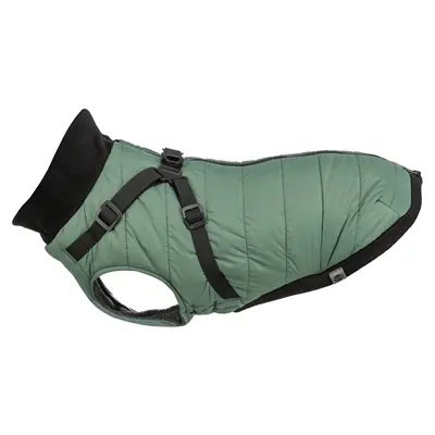 Trixie hondenjas Pontis met tuig saliegroen 45 cm