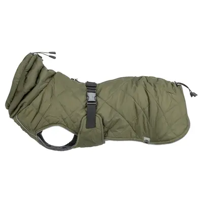 Trixie hondenjas Minot olijfgroen 50 cm – waterdichte ritsen, verstelbaar