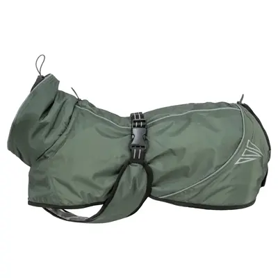Trixie hondenjas Winter Explore Thermo olijfgroen 45 cm – winddicht