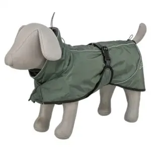 Trixie hondenjas Winter Explore Thermo olijfgroen 50 cm – winddicht - Afbeelding 4