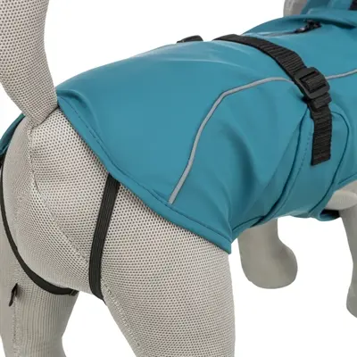 Trixie regenjas Vimy petrol 45 cm – wind- en waterdicht - Afbeelding 5