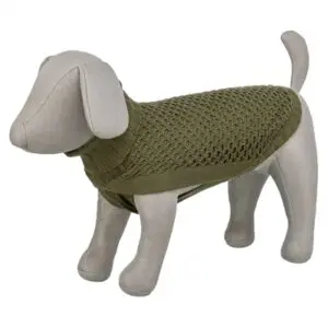 Trixie hondentrui Norwood olijfgroen 27 cm – katoen, wol en polyamide - Afbeelding 2