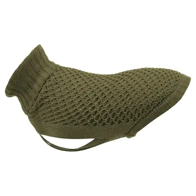 Trixie hondentrui Norwood olijfgroen 45 cm – katoen, wol en polyamide