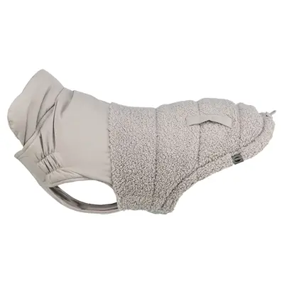 Trixie hondenjas Ajou grijs 27 cm – met wattering en sierzakken