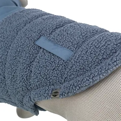 Trixie hondenjas Ajou blauw 27 cm – met wattering en sierzakken - Afbeelding 5