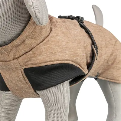 Trixie hondenjas Winter Riom zand 45 cm – waterafstotend, fleece - Afbeelding 5