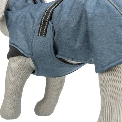 Trixie hondenjas Winter Riom donkerblauw 45 cm – waterafstotend - Afbeelding 4