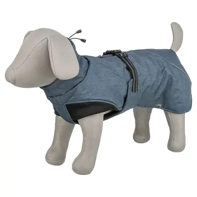 Trixie hondenjas Winter Riom donkerblauw 62 cm – waterafstotend