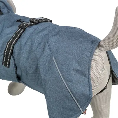 Trixie hondenjas Winter Riom donkerblauw 80 cm – waterafstotend - Afbeelding 5