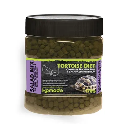 Komodo schildpadvoer Salade Mix 170 g – compleetvoer landschildpadden