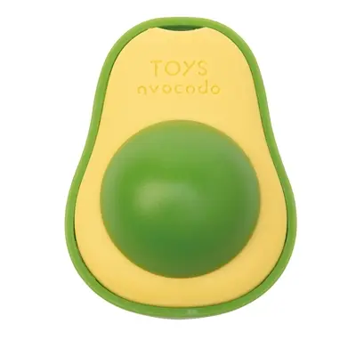 IMAC avocado kattenspeeltje met catnipbal 4,5 x 6 cm