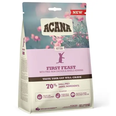 Acana kittenvoer First Feast Kip & Haring 340 g