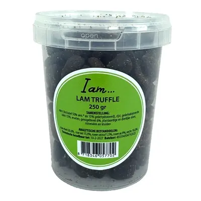 I Am hondensnack Lam Truffle 250 g – met 50% vers lamsvlees