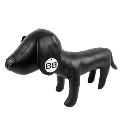 Croci paspop hond Bobby zwart 72 x 11 x 32 cm – buigbare mannequin