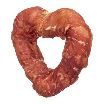 Trixie Denta Fun Heart met eendenborst – kauwsnack, 50 stuks