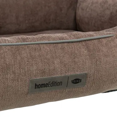 Trixie Vital hondenmand Lennox hoekig bruin 100 x 70 cm – orthopedisch