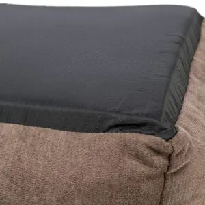 Trixie Vital hondenmand Lennox hoekig bruin 100 x 70 cm – orthopedisch - Afbeelding 7