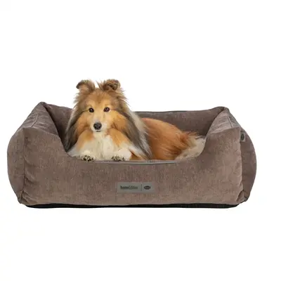 Trixie Vital hondenmand Lennox hoekig bruin 100 x 70 cm – orthopedisch - Afbeelding 8