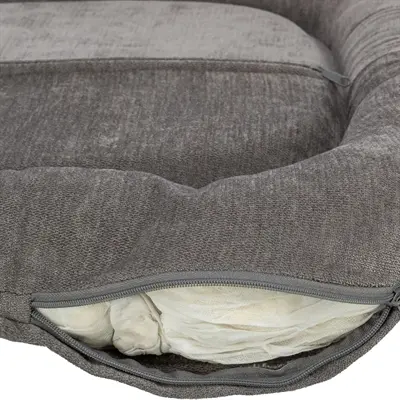 Trixie Vital hondenkussen Lennox ovaal grijs 130 x 100 cm – orthopedisch - Afbeelding 9