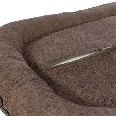 Trixie Vital hondenkussen Lennox ovaal bruin 70 x 55 cm – orthopedisch - Afbeelding 5