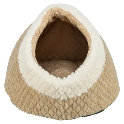 Trixie kattenmand iglo Kaline Mio lichtbruin/crème 35 x 41 x 26 cm - Afbeelding 6