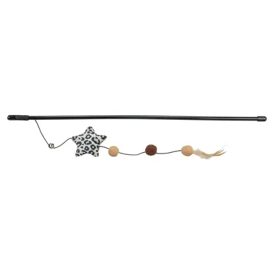 Trixie kattenhengel ster van pluche met catnip 50 cm – panterprint - Afbeelding 4