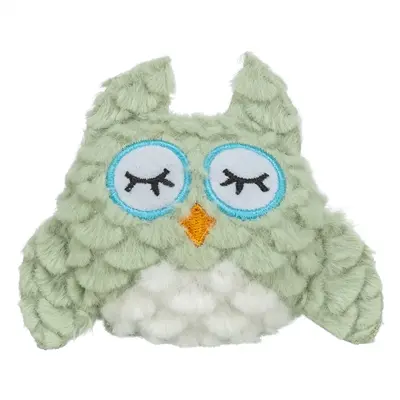 Trixie kattenspeeltje uil pluche met kattenkruid assorti 11 cm - Afbeelding 5
