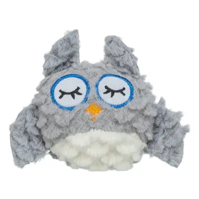 Trixie kattenspeeltje uil pluche met kattenkruid assorti 11 cm
