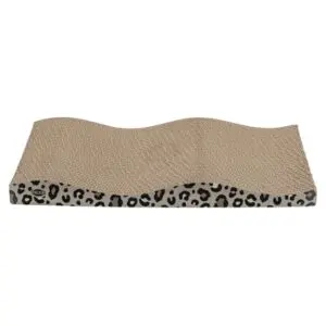 Trixie krabplank Leo panterprint 44 x 25 x 6 cm – set van 2 met catnip - Afbeelding 7