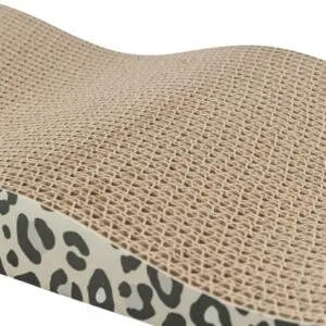 Trixie krabplank Leo panterprint 44 x 25 x 6 cm – set van 2 met catnip - Afbeelding 8